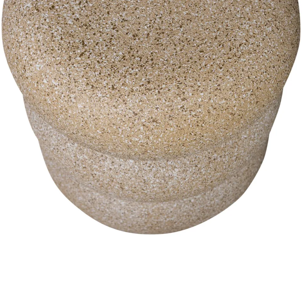 WOOOD Laurel Bijzettafel Met Spikkels - Magnesium - Zwart - 50x40x40, foto 4