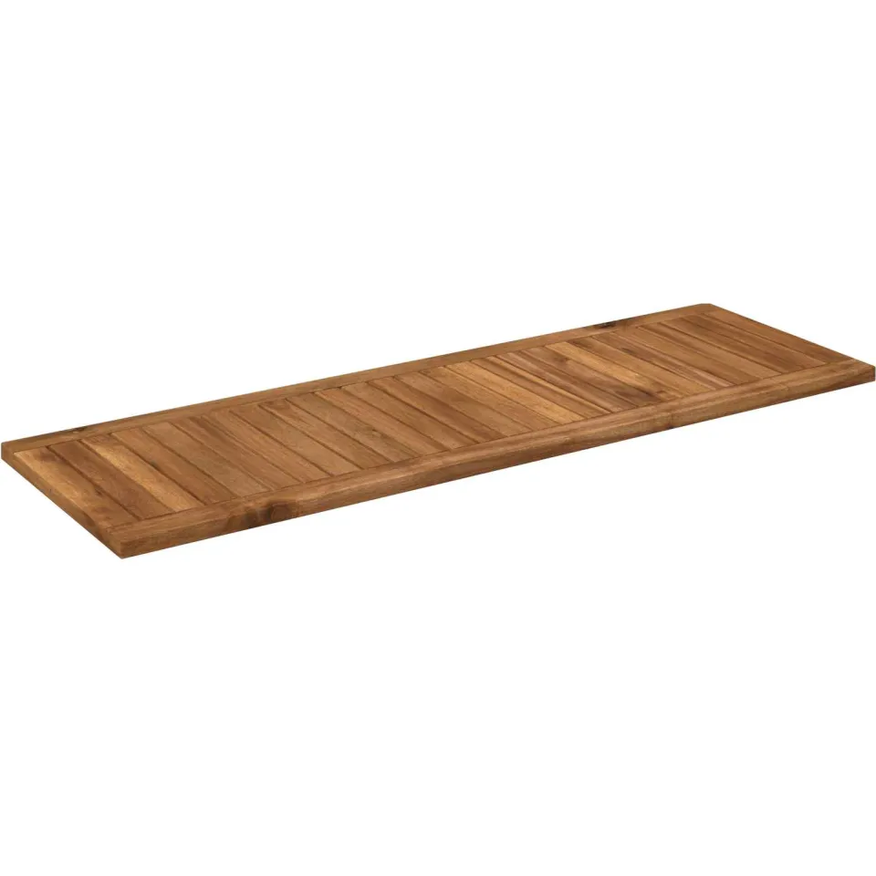 vidaXL Tafelblad LAREN 108,5 x 35 x 2 cm Rechthoekig Bruin