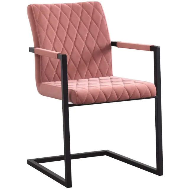 eetkamerstoel Linda roze