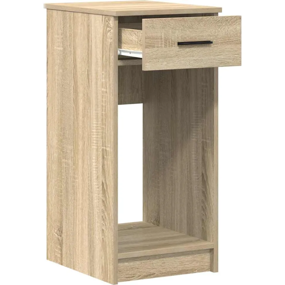 vidaXL Computertorenstandaard met lade 35x45x77 cm sonoma eikenkleurig, foto 4