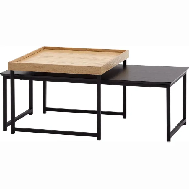 Sky Style Join Salontafel Set Eiken / Zwart