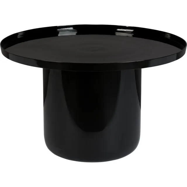 Zuiver Shiny Bomb Salontafel Rond 67 cm Metaal Zwart