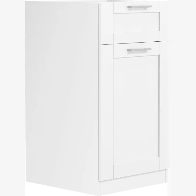 Vcm keukenkast breedte 40 cm ladeblok keuken keukenmeubelen landhuis Colura Wit