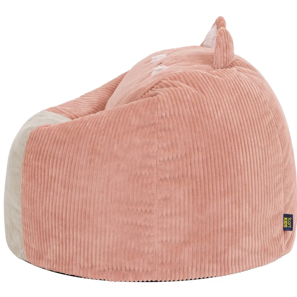icon - Kingston Kinderzitzak - Ribstof - Leeuw roze, foto 2