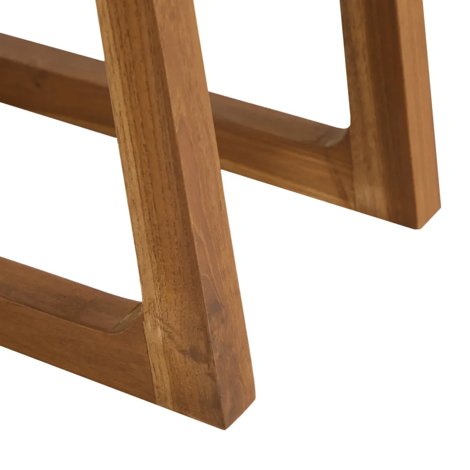 NOUS Garden teak bijzettafel Volta (Ø40 cm) naturel, foto 4