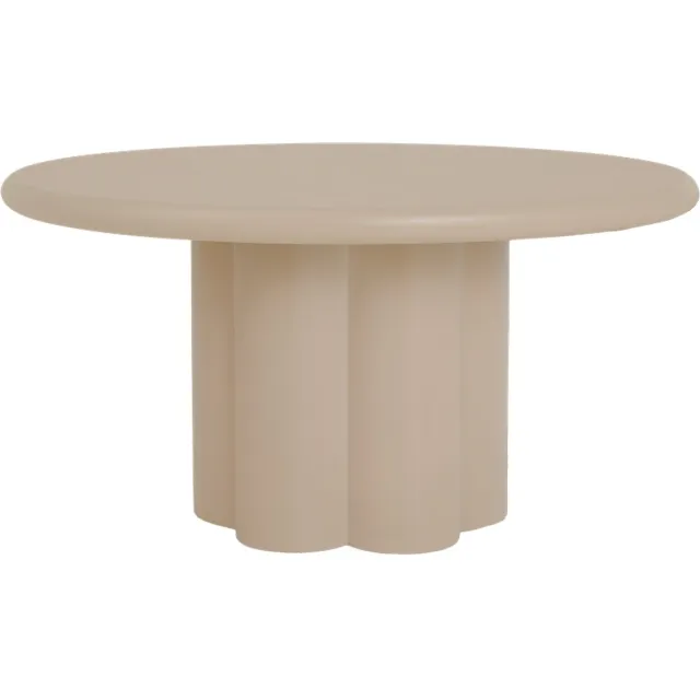 Tower Living Eetkamertafel Melzo Rond Beige 130cm