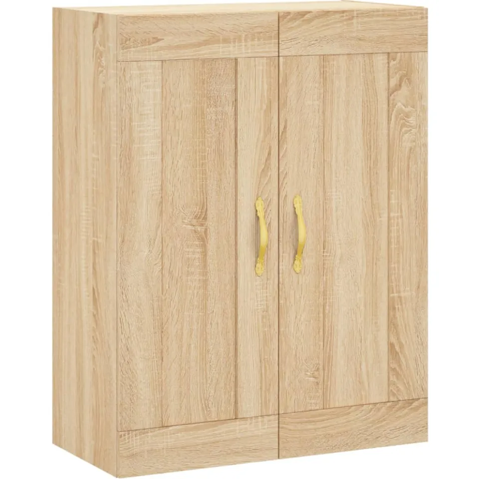 vidaXL Hangkasten 2 st bewerkt hout sonoma eikenkleurig, foto 3