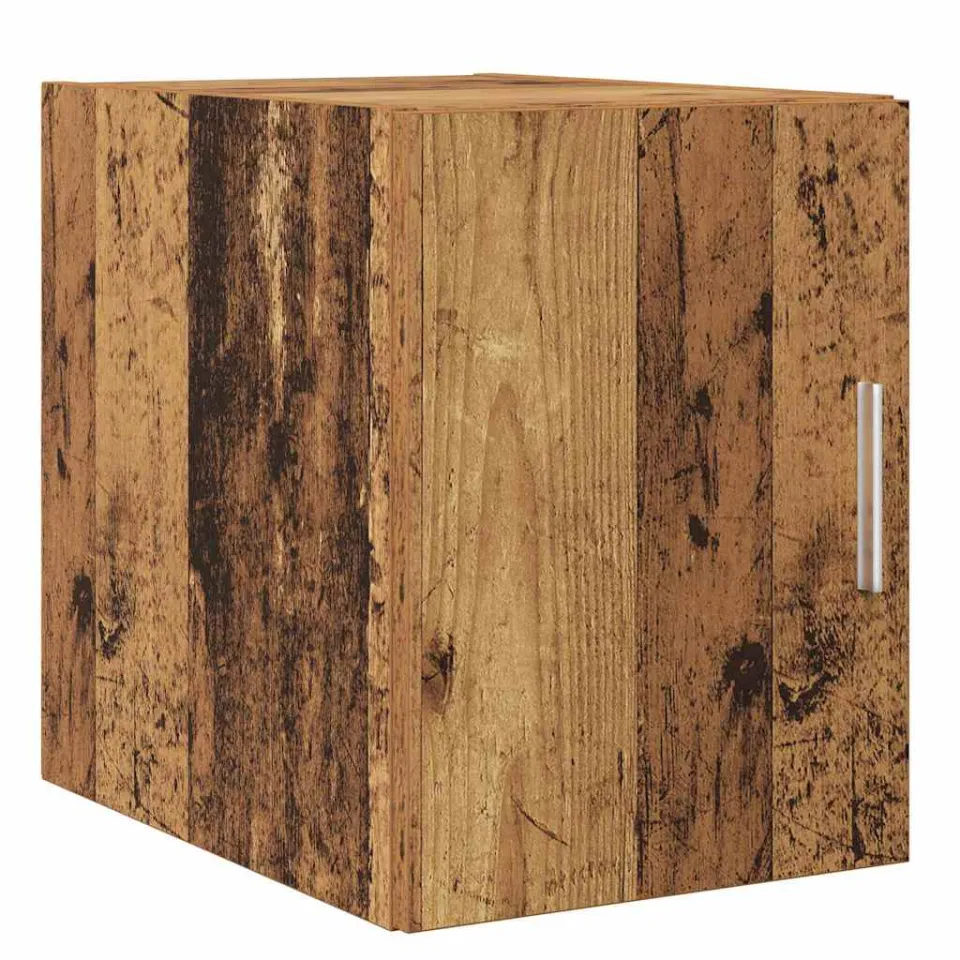 vidaXL Wandkast Oudhout 30 x 42,5 x 39,5 cm Bewerkt hout bruin, foto 3