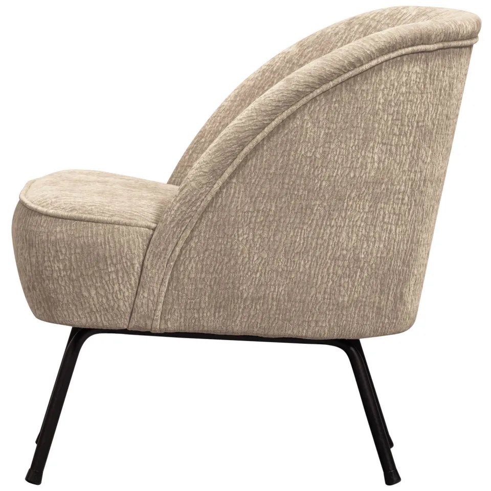 WOOOD fauteuil Vogue 3D - Chenille - Zand - 83x50x57 cm, foto 2