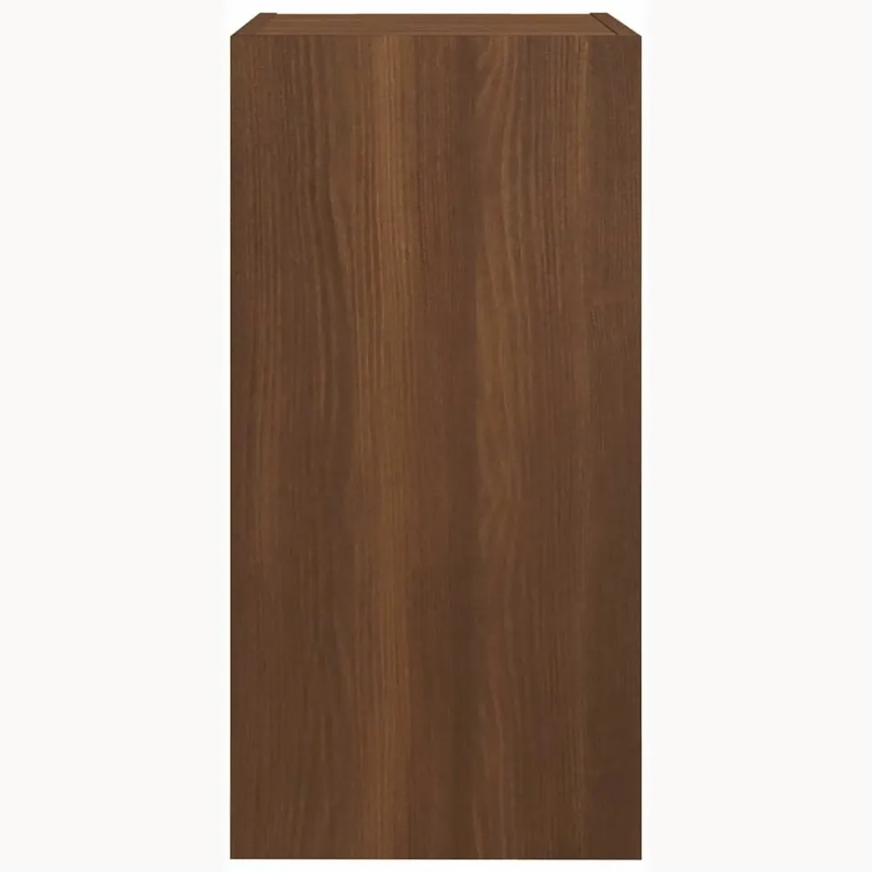vidaXL Tv-meubel 30,5x30x60 cm bewerkt hout bruin eikenkleur, foto 4