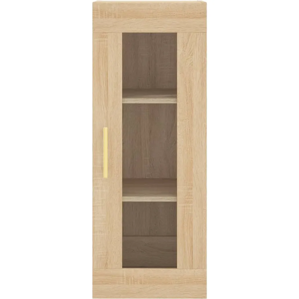 vidaXL Bovenkast 34,5x34x90 cm sonoma eikenkleurig, foto 4