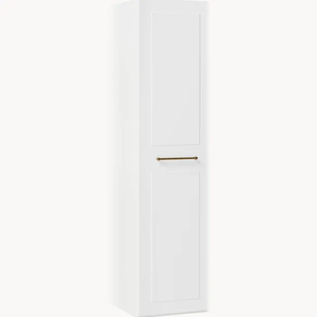 Westwing Collection Modulaire draaideurkast Charlotte, 50 cm breed, diverse varianten Wit