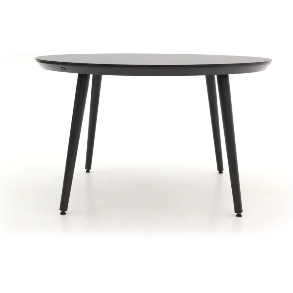 Hartman tuinmeubelen Hartman Sophie Studio dining tuintafel ø128cm grijs, foto 4