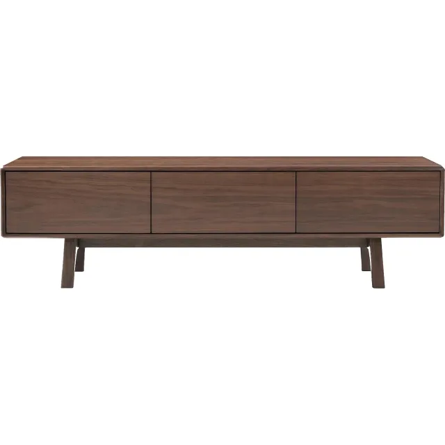 Goossens Tv Meubel Emilie - 3 Deuren - Noten - Noten