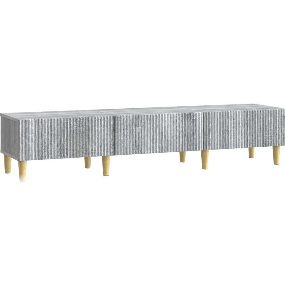vidaXL TV-kast met lade Grijs sonoma 147 x 34,5 x 30 cm Bewerkt hout