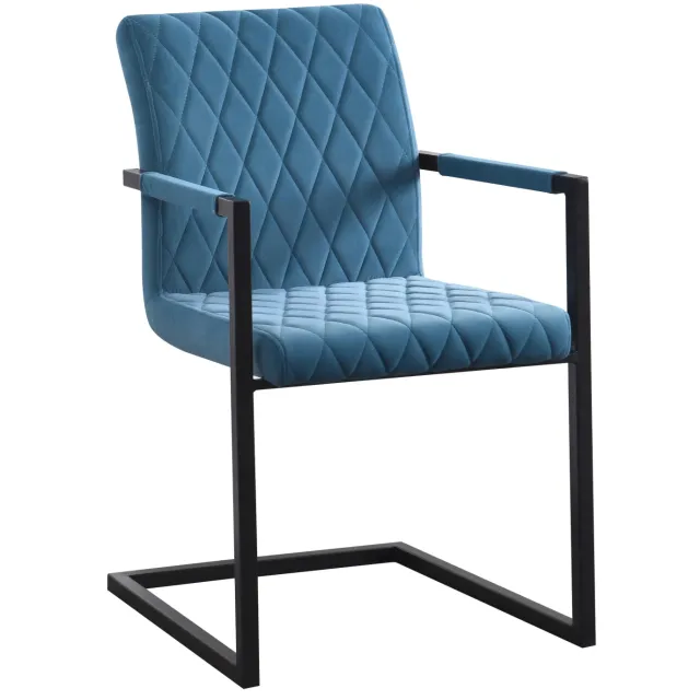 eetkamerstoel Linda blauw