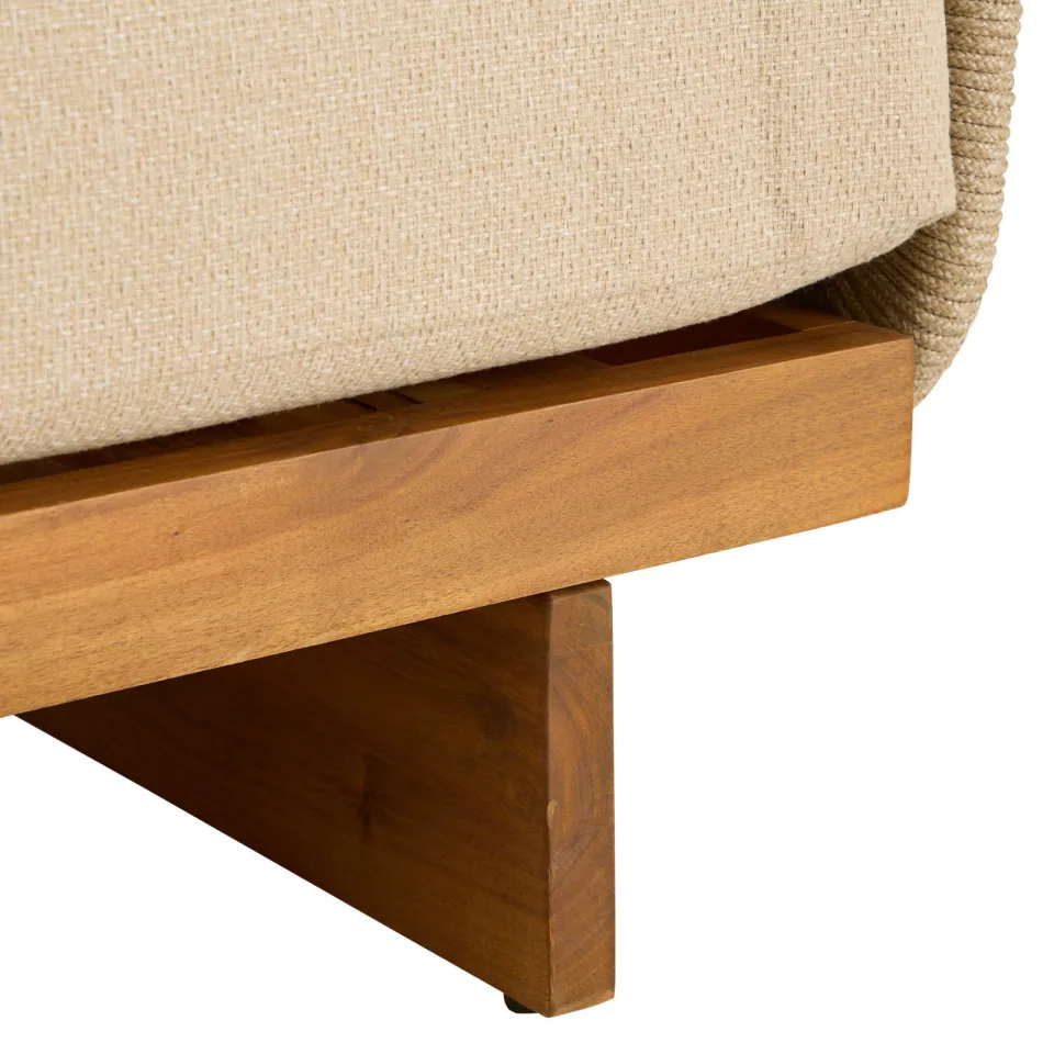 NOUS Garden Teramo hoek loungeset beige, foto 6
