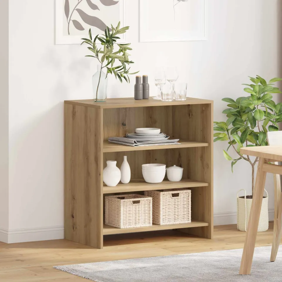 vidaXL Dressoir Bruin 70 x 41 x 75 cm Bewerkt hout, foto 4