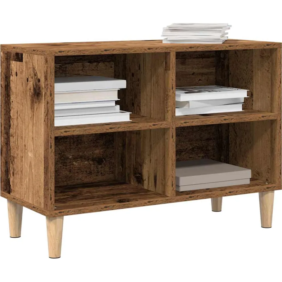 vidaXL TV-kast 69,5 x 30 x 50 cm Oud hout Bewerkt hout Bruin