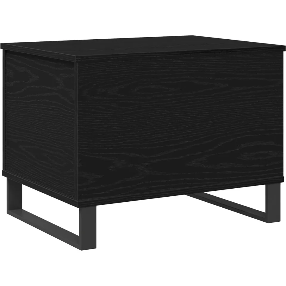 vidaXL Salontafel Zwart eiken 60 x 44,5 x 45 cm, foto 2