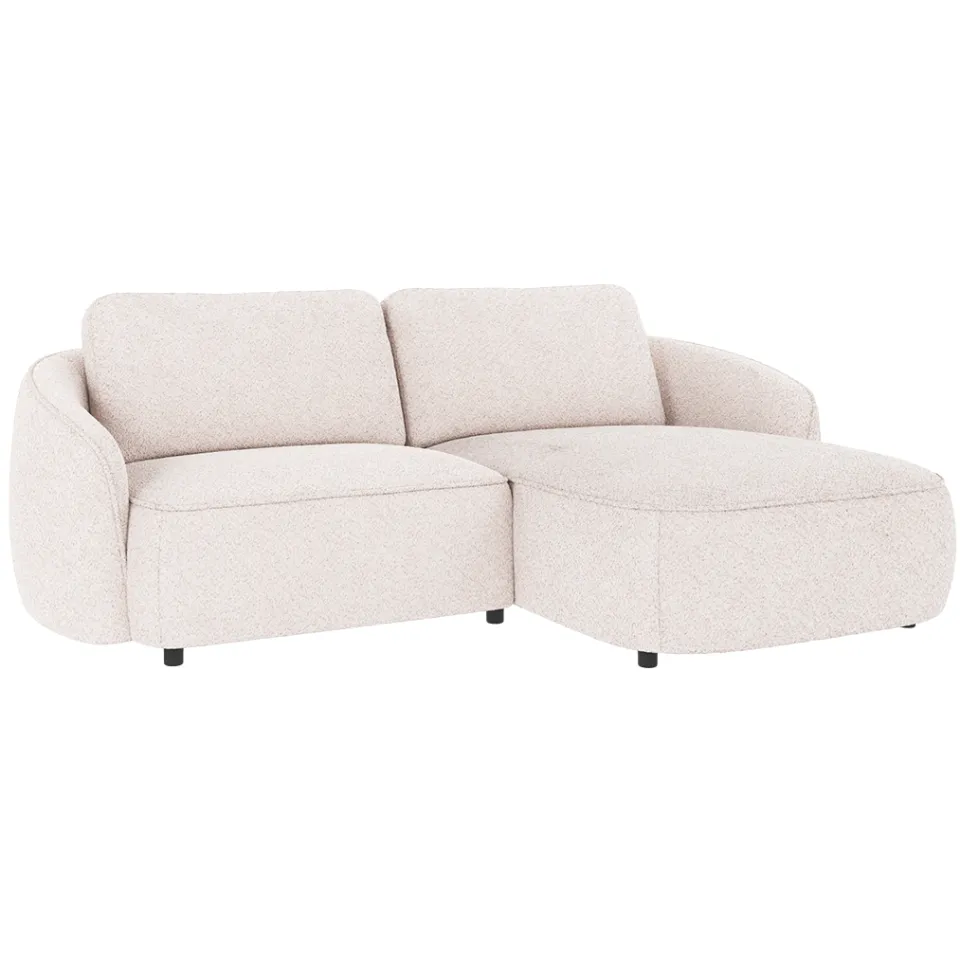 Rowico Home Norris gestoffeerde 3-zits hoekbank wit - rechts - 226 cm, foto 3
