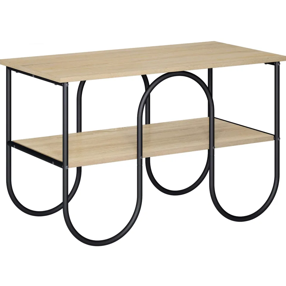 vidaXL TV-standaard 80 x 40 x 50 cm Sonoma Eiken Bewerkt hout, foto 3