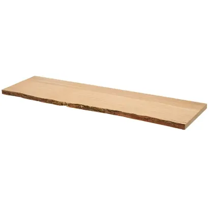 Duraline Wandplank Eiken Fineer Schors Fsc 20mm 80x23,5cm Bruin