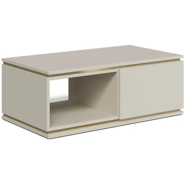 Vicco Linette Salontafel – 90 x 50 cm met lade Kasjmier