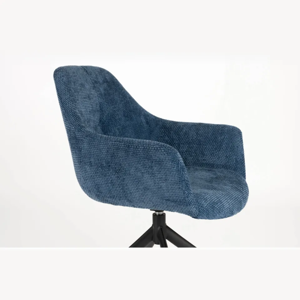 Housecraft Living Wiz eetkamerstoel blauw, foto 6