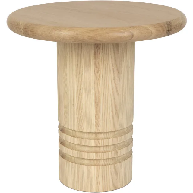 Zuiver Chunk bijzettafel naturel