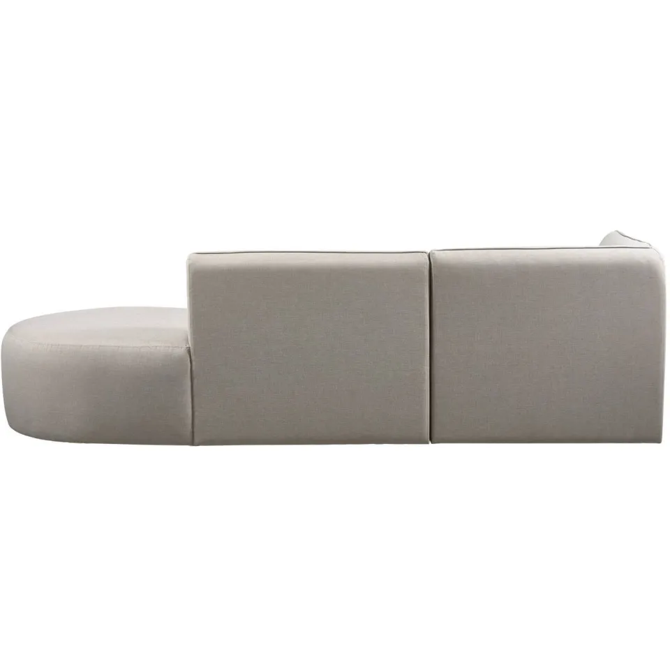 WOOOD Chios chaise longue tuinbank naturel, foto 3