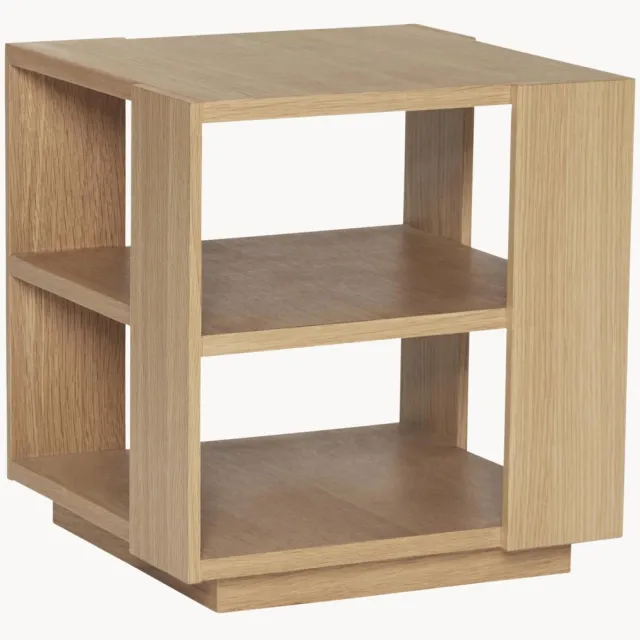 Hübsch Home Houten bijzettafel Merge Beige