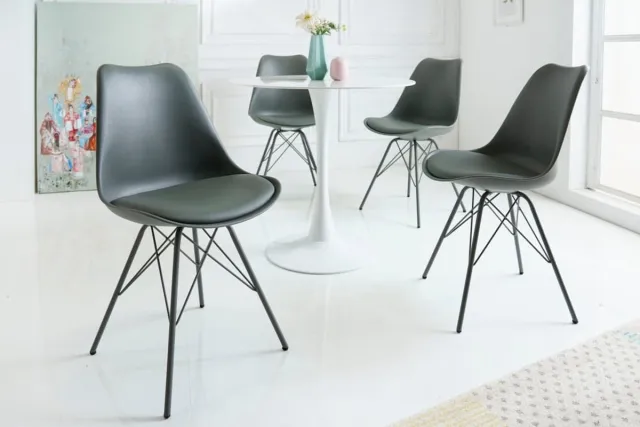 Invicta Interior Retro stoel SCANDINAVIA MEESTERSTUK grijs - 42035 Zie omschrijving