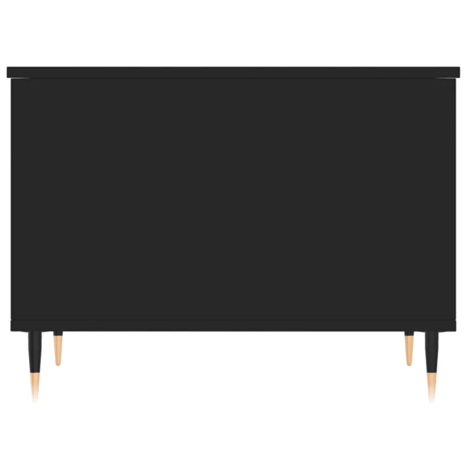 vidaXL Salontafel 60x44,5x45 cm bewerkt hout zwart, foto 5