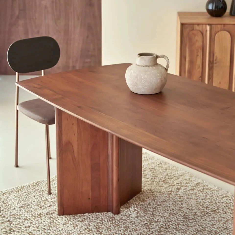 Tikamoon Suzanne eettafel bruin, foto 2
