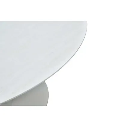 Central Park - Praxis Eigen Merk Central Park Alessio Eettafel - Aluminium - Keramisch Printglas - Beige - Diameter 140cm, foto 4