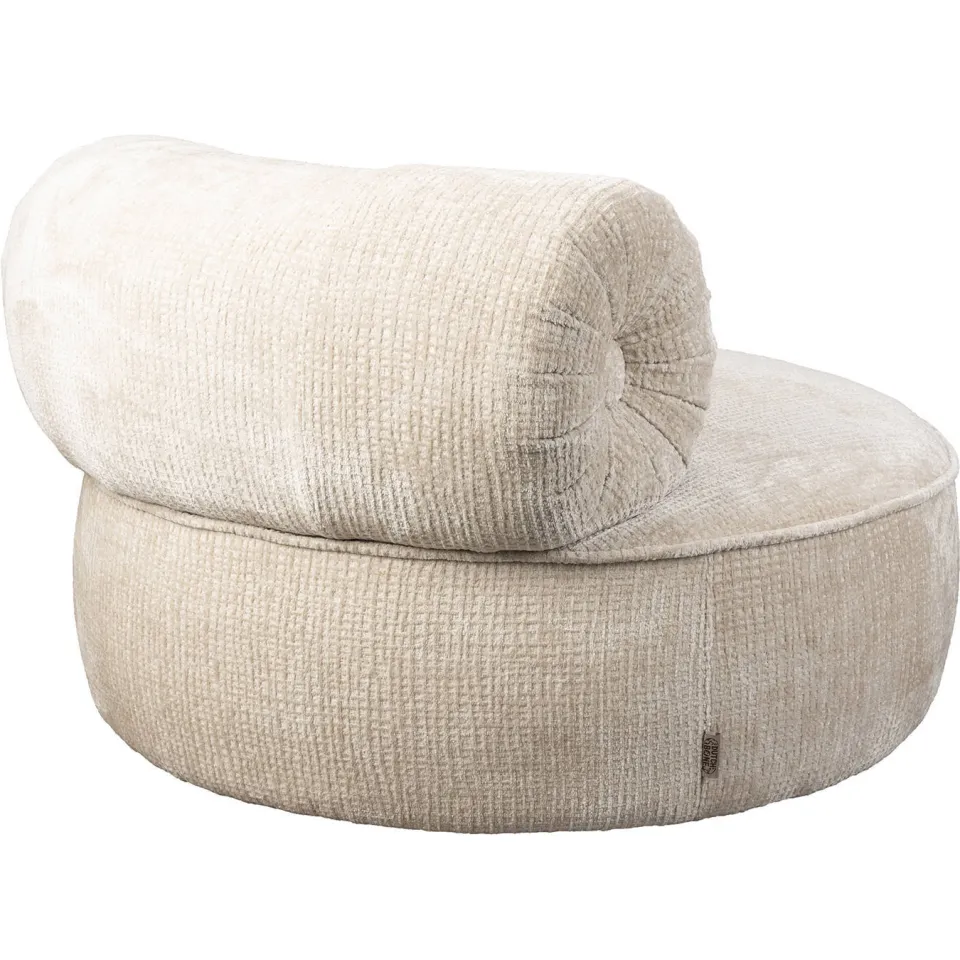 Dutchbone fauteuil Tilbury Beige