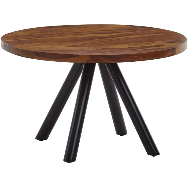 Sky Style Mai Ronde Salontafel met Zwarte Poten Zie omschrijving