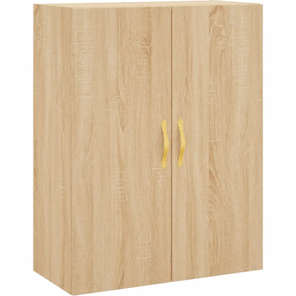 vidaXL Wandkast 69,5x34x90 cm sonoma eikenkleurig Bruin