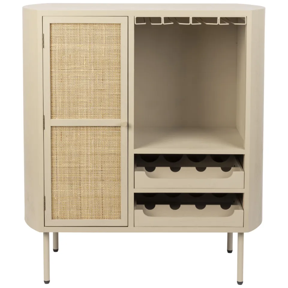 ZILT Meja wijnkast beige