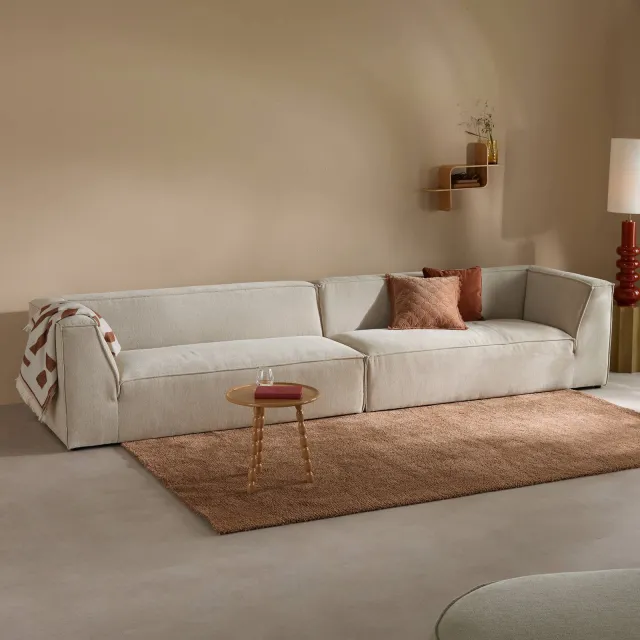 NOUS Living Newton 4-zitsbank beige, foto 2