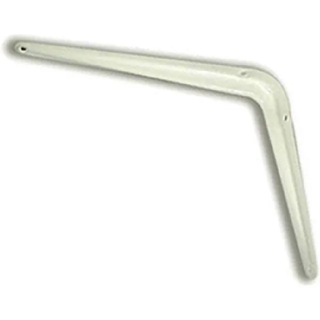 Bazo Staalbeheer Plankdrager 175x225mm geperst model wit gv ( a 1 st ) NIET VAN TOEPASSING