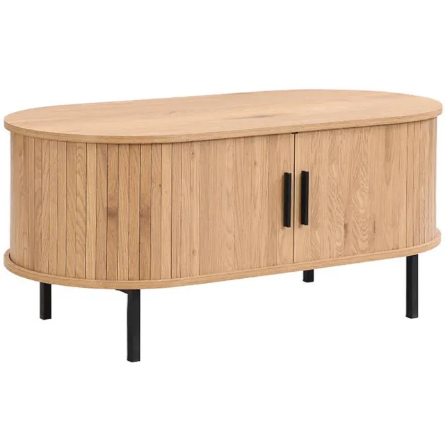Furnilux Salontafel Malmö - Scandinavische Elegant en Functioneel Design - uit de Sweden-serie Licht Eiken