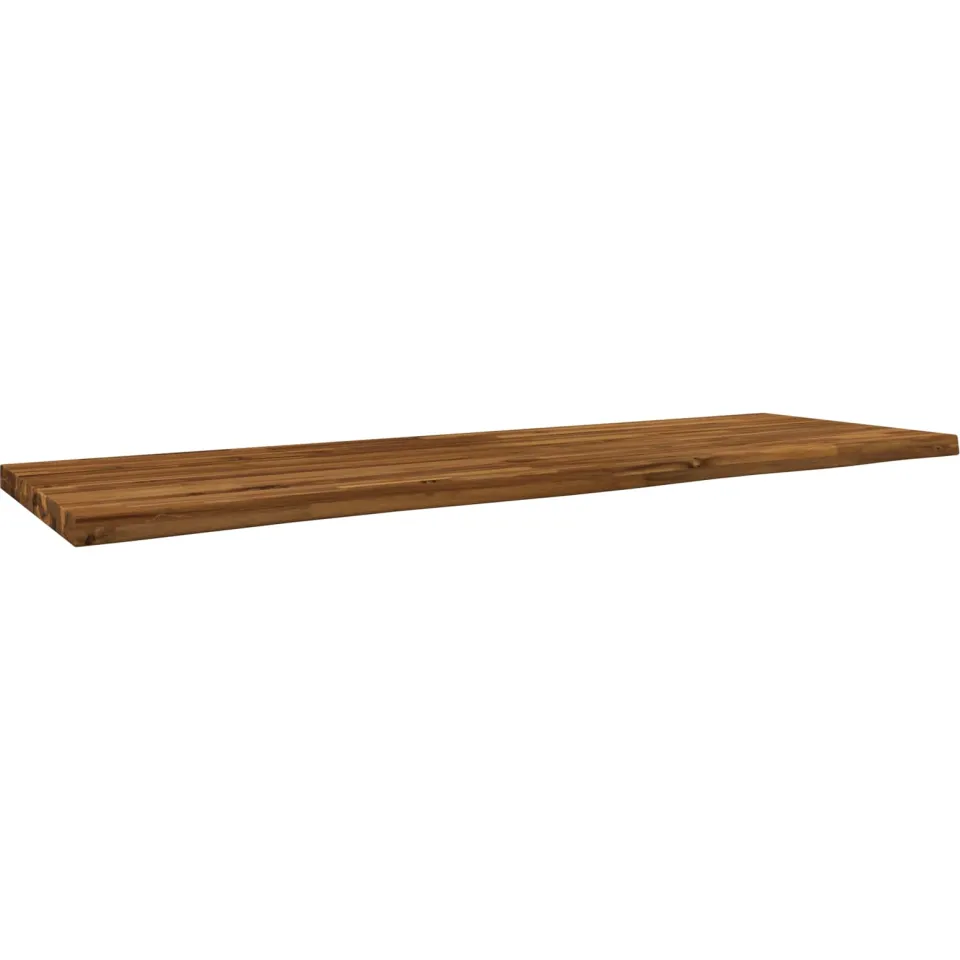 vidaXL Rechthoekig Tafelblad 140 x 40 x 3,2 cm Rechthoekig Bruin