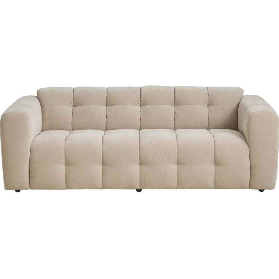 NOUS Living Lina 3-zitsbank beige, foto 3