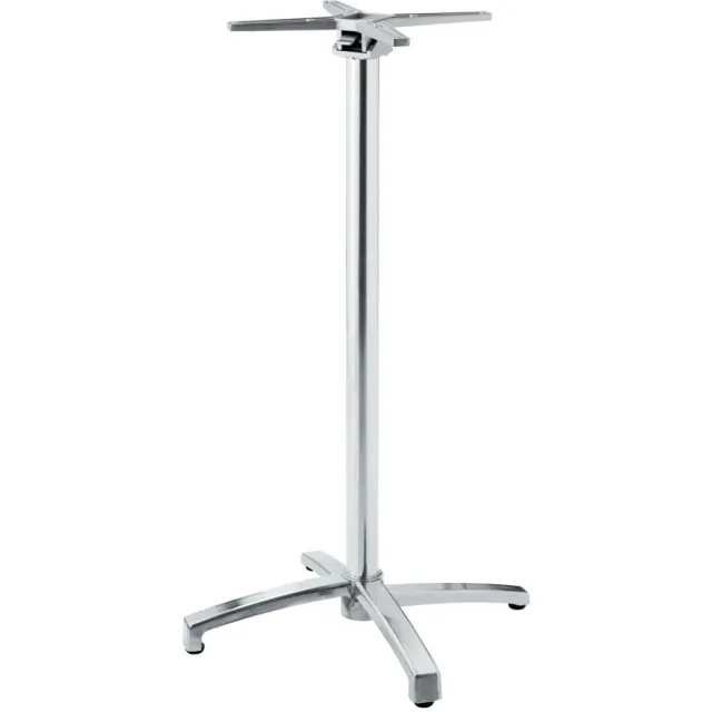 Vega Tafelzuil voor buiten Taipa inklapbaar; 66x66x108 cm (BxLxH); zilver