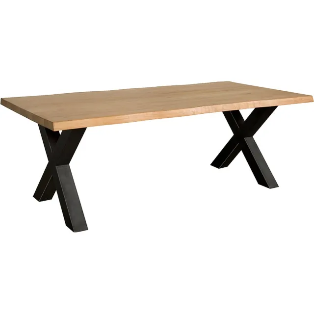 TOFF Xara Live-edge dining table 240x100 - top 5 Naturel