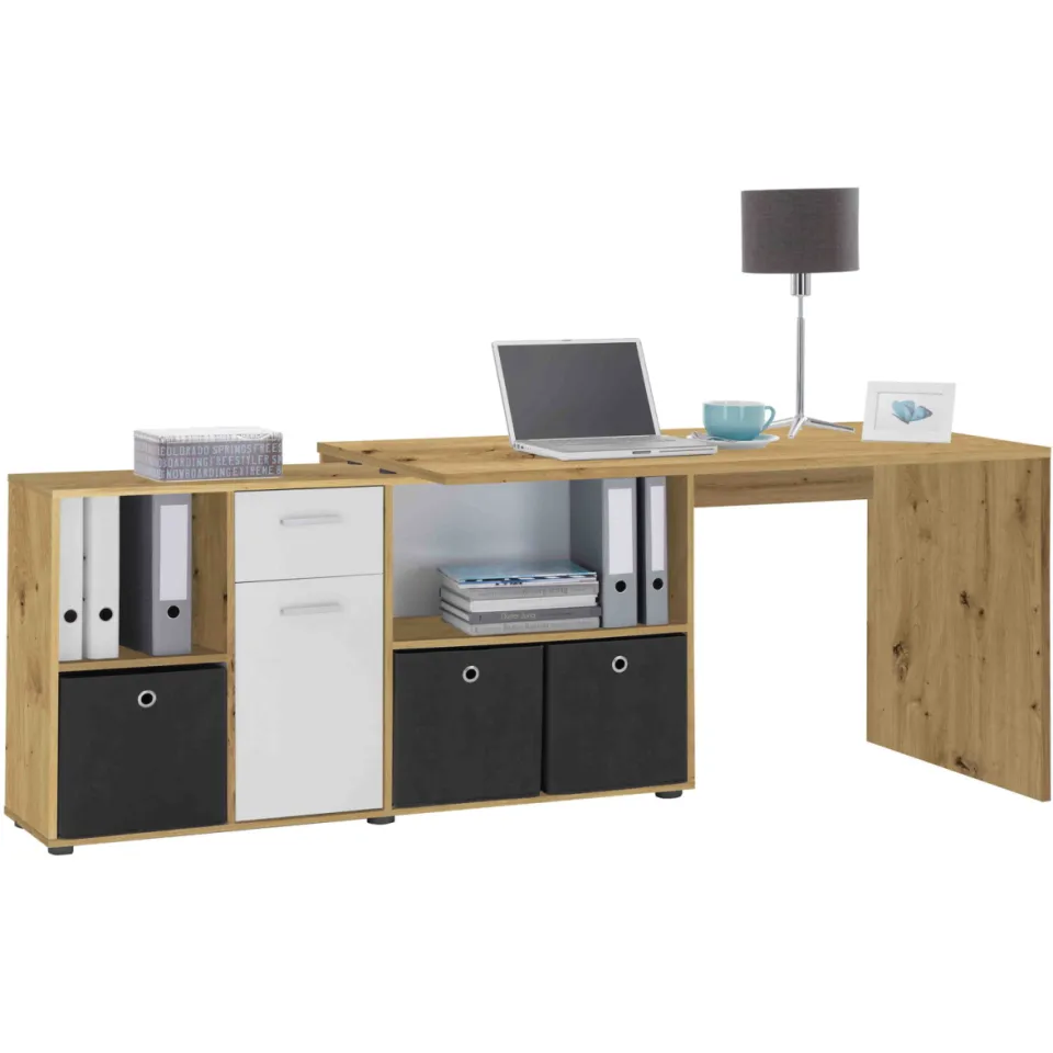 Bureau Apollo Artisan Eiken, foto 5
