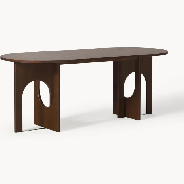Westwing Collection Ovale eettafel Apollo, in verschillende formaten Bruin