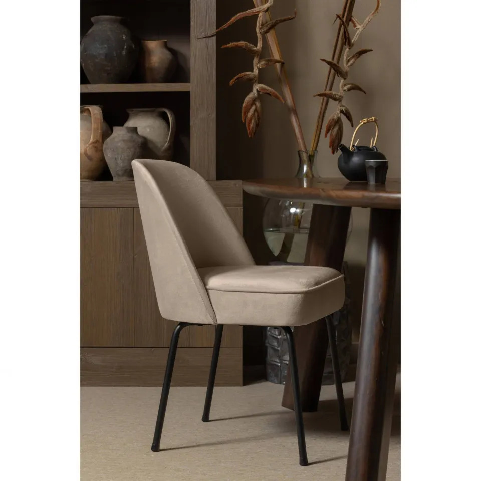 WOOOD Vogue eetkamerstoel taupe, foto 6